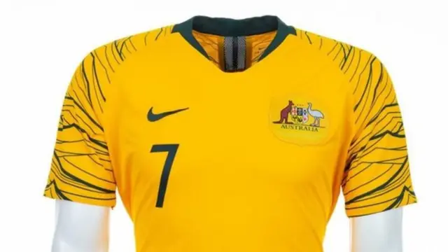 پیراهن تیم استرالیا