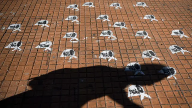 Plaza frente a la Casa Rosada