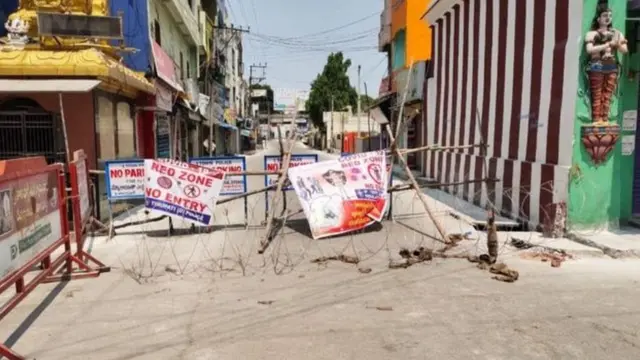 శ్రీకాళహస్తిలో రెడ్ జోన్