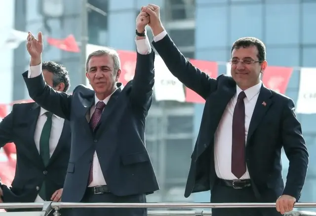 Mansur Yavaş ve Ekrem İmamoğlu