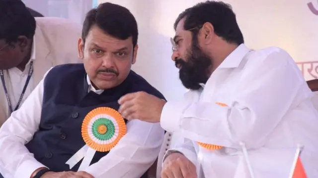 देवेंद्र फडणवीस आणि एकनाथ शिंदे
