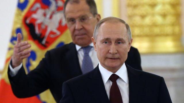 Putin y Lavrov