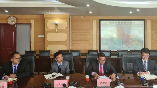 बिहीवार नेपाली महावाणिज्यदूतले चिनियाँ अधिकारीसँग ल्हासामा छलफल गरेका थिए