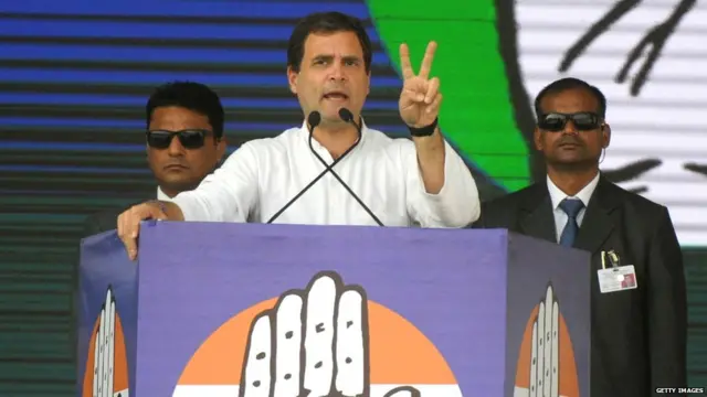 ਪਟਨਾ ਰੈਲੀ, ਰਾਹੁਲ ਗਾਂਧੀ