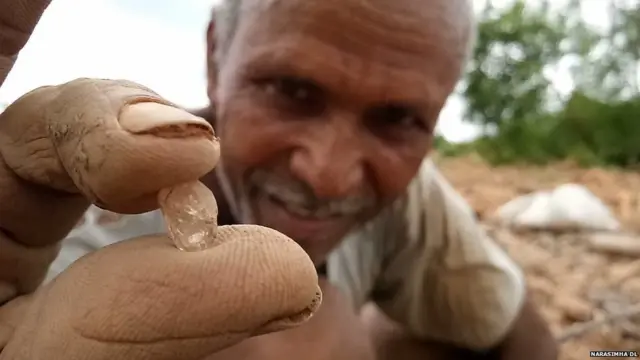 આંધ્ર પ્રદેશમાં હીરાની શોધ