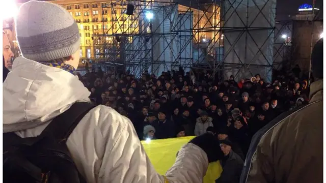 Мітинг проти торгівлі з непідконтрольними територіями Донецької і Луганської областей