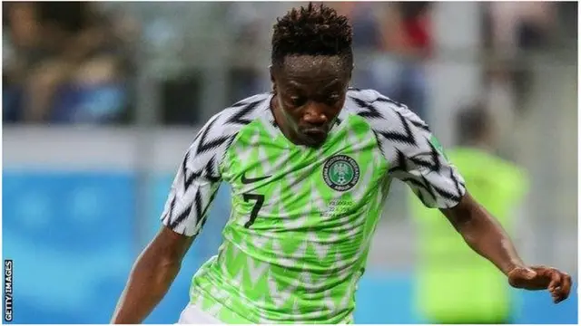 Ahmed Musa a ouvert le score du match des Super Eagles contre Seychelles.