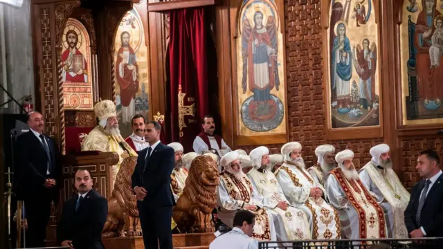 богослужение в Соборе Святого Марка в Александрии