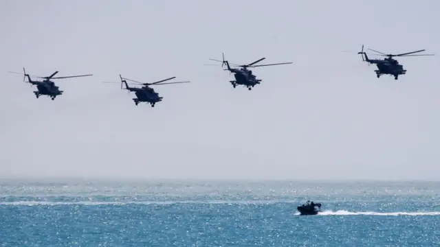 Военные учения России