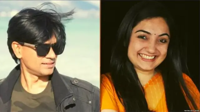 મોહમ્મદ ઝુબૈર અને નૂપુર શર્મા