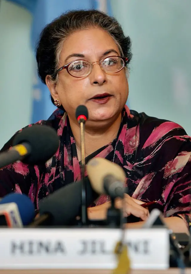 পাকিস্তানের মানবাধিকার আইনজীবী হিনা জিলানি