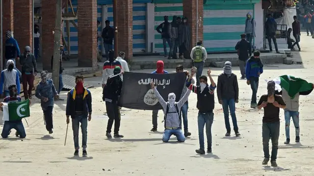 कश्मीर में प्रदर्शन