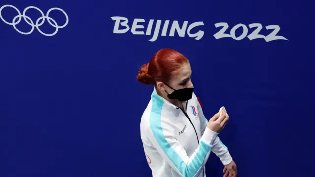 Александра Трусова тоже покинула лед в слезах