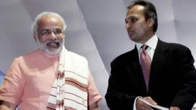 ਨਰਿੰਦਰ ਮੋਦੀ ਤੇ ਅਨਿਲ ਅੰਬਾਨੀ