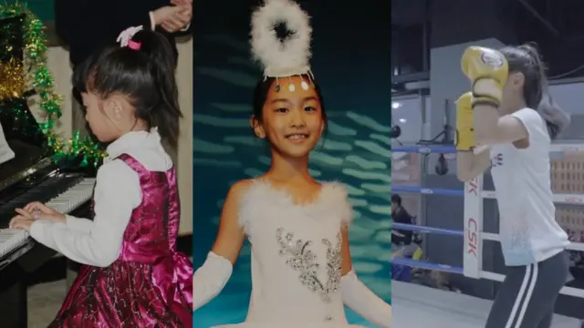 พ่อของจิ้งซินส่งลูกเรียนหลากหลายทักษะ