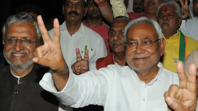 સુશીલ મોદી અને નિતીશ કુમાર