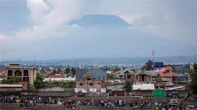 نیراگونگو، لاوا، افریقہ، آتش فشاں، آگ کی جھیل، کانگو