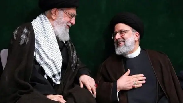 آیت الله خامنه ای و ابراهیم رئیسی
