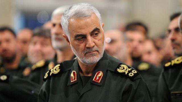 Qasem Soleimani memimpin Pasukan Iranian Quds.
