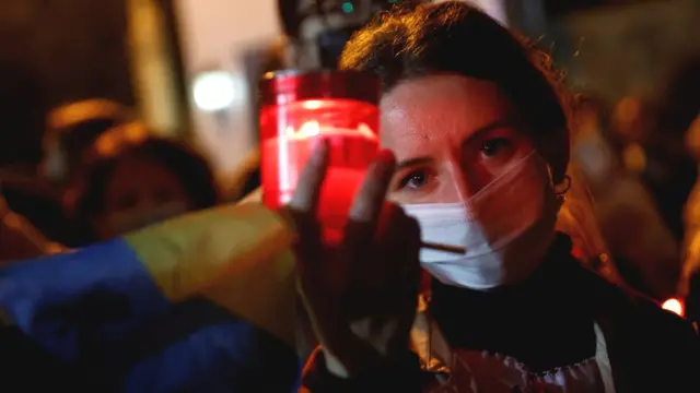 Malta adasında Ukraynaya dəstək aksiyası