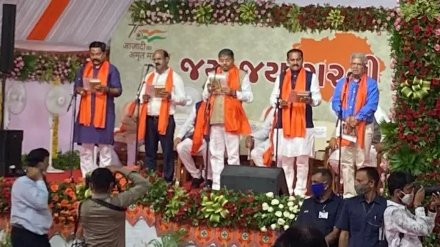 ભૂપેન્દ્ર પટેલની સરકારના નવા મંત્રીઓનો શપથગ્રહણ સમારોહ