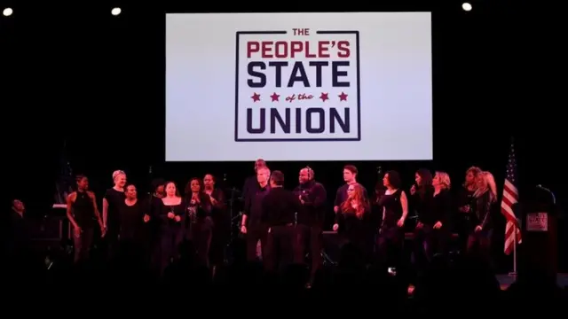 ट्रंप के भाषण की तैयारियां