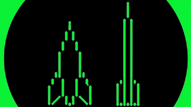 Las dos naves de Spacewar!
