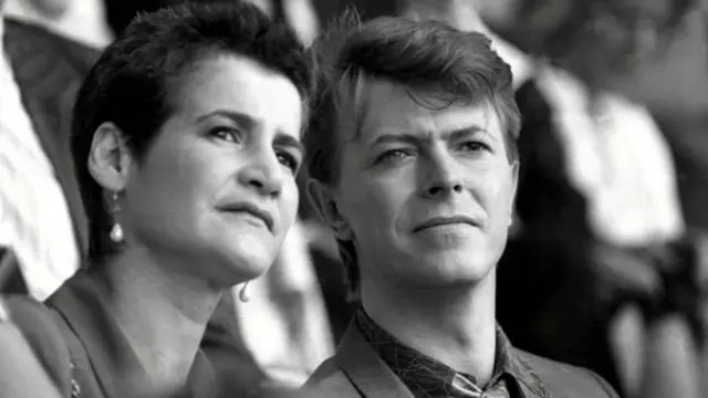 Corinne Schwab ve David Bowie
