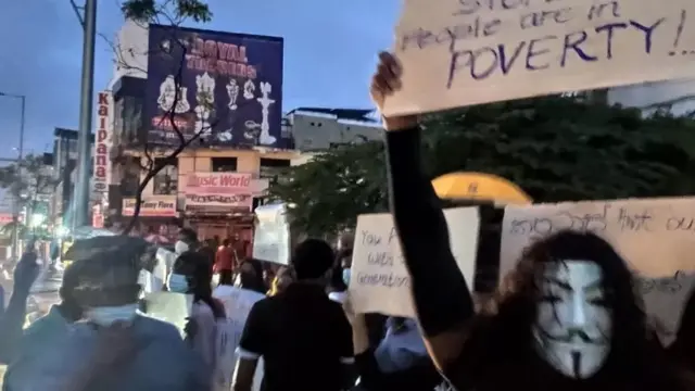 இலங்கை போராட்டம்