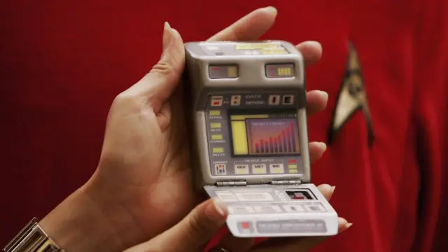 Tricorder médico de "Star Trek".