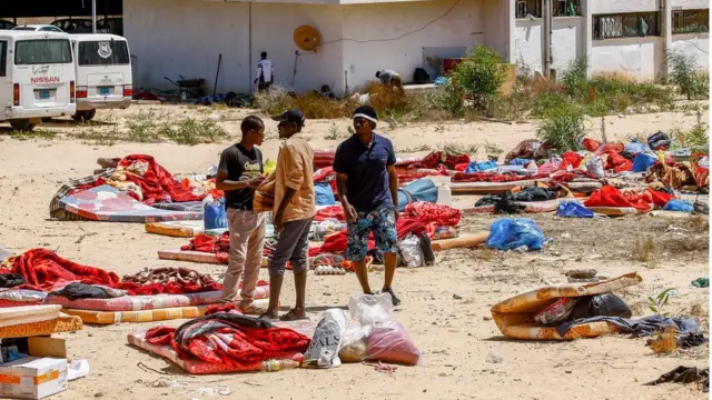 Agọ awọn atipo to ku ni Libya