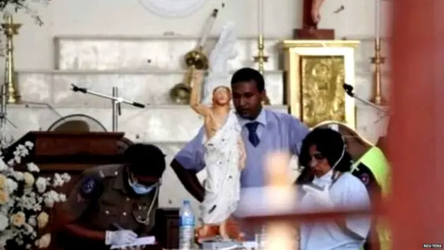 श्रीलंका धमाके