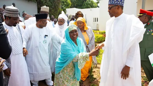 Ziyarar Kanawa fadar Buhari