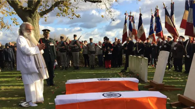 Two Indian soldiers cremated in France