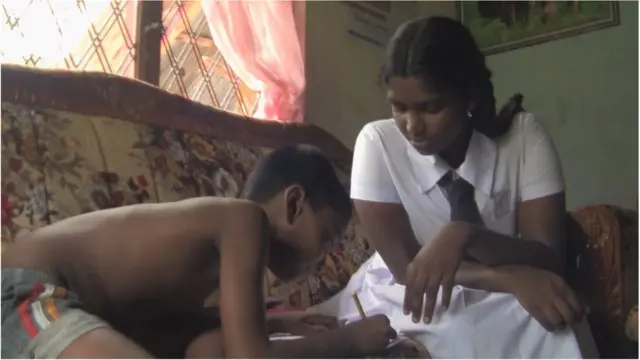 ලහිරු සම්පත්ගේ සොහොයුරිය සහ සොහොයුරා