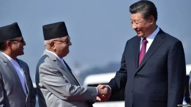 నేపాల్, చైనా