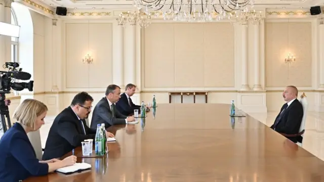 vropa İttifaqının (Aİ) Cənubi Qafqaz üzrə xüsusi nümayəndəsi Azərbaycan Prezidenti İlham Əliyev