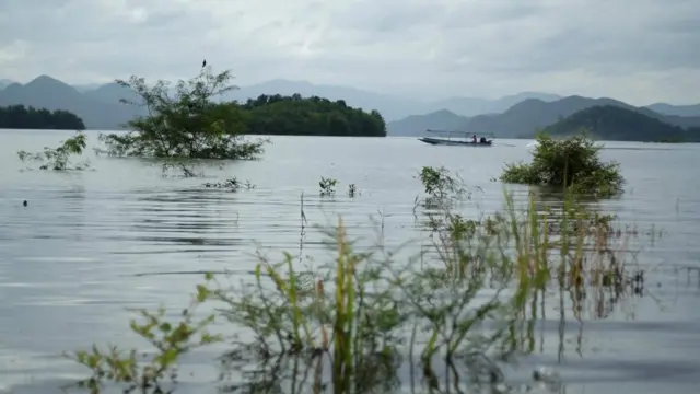 น้ำในเขื่อนแก่งกระจานวันนี้