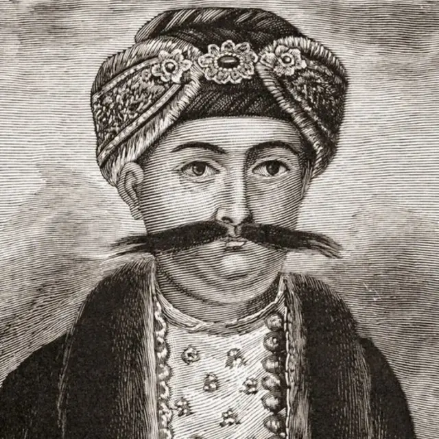 Siraj-ud-Daulah became the Nawab of Bengal in 1756 at the age of 27, but only ruled for just over a year before he was deposed by the East India Company (Credit: Getty Images)