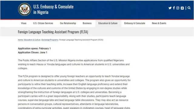 Oju opo agbọrọkaye ilẹ Amerika