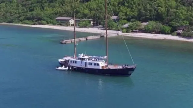 ලතිෆා කුමරිය පලායමින් සිටි සුඛෝපභෝගී යාත්‍රාව