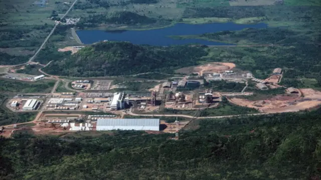 Instalación minera en el estado brasileño de Pará.