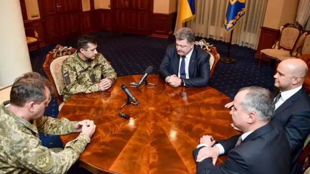 Порошенко і Рахман