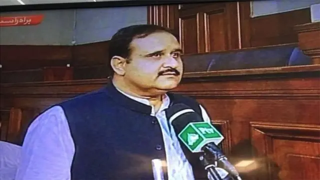 وزیر اعلیٰ پنجاب عثمان بزدار