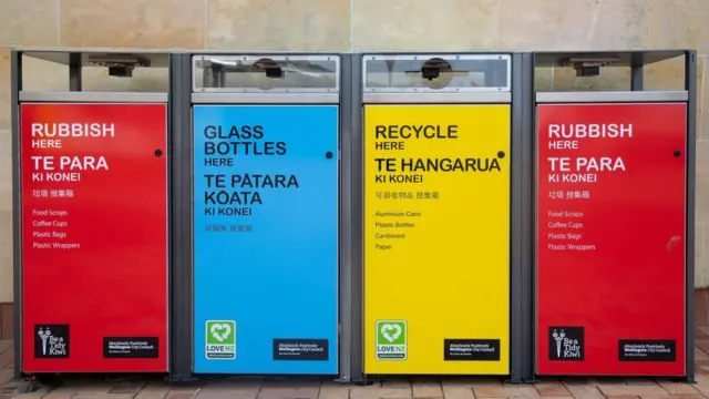 contenedores en Nueva Zelanda