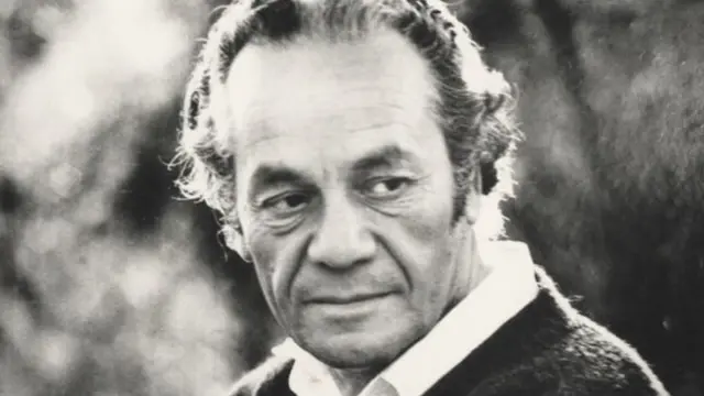 Nicanor Parra. Foto: Jorge Aravena llanca. Biblioteca Nacional de Chile