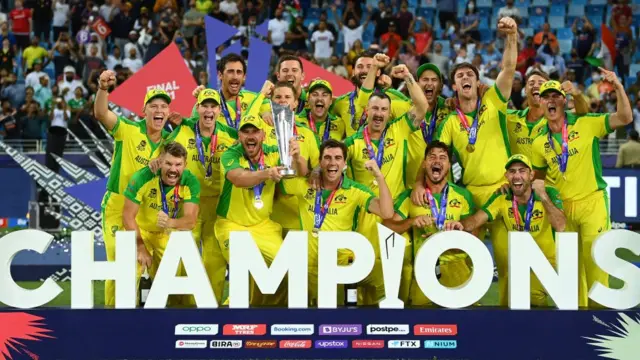 বর্তমান টি-টোয়েন্টি বিশ্বকাপ চ্যাম্পিয়ন অস্ট্রেলিয়া