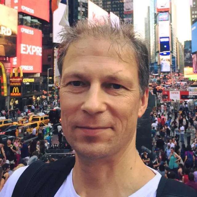 Федор Чистяков в Нью-Йорке