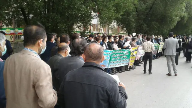 تجمع امروز معلمان در مقابل دفتر آموزش و پرورش اهواز