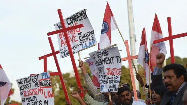 مسیحی احتجاج